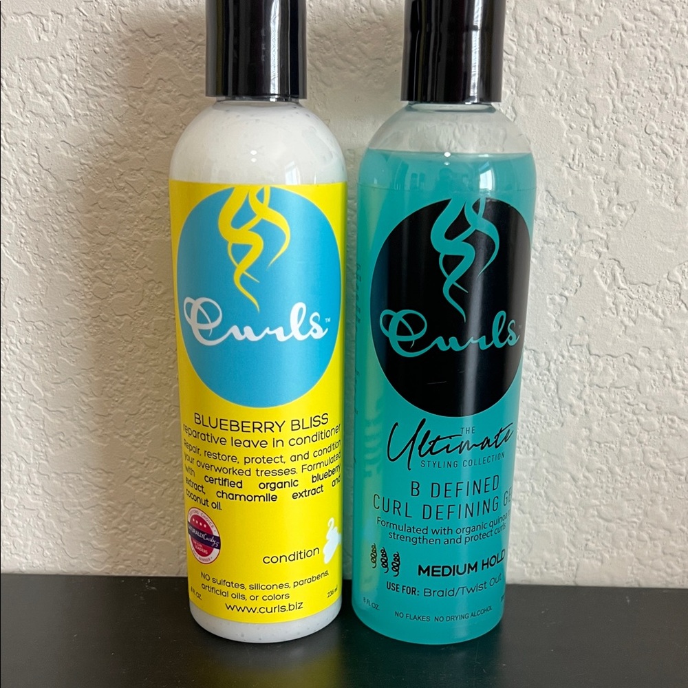Curls hair care products